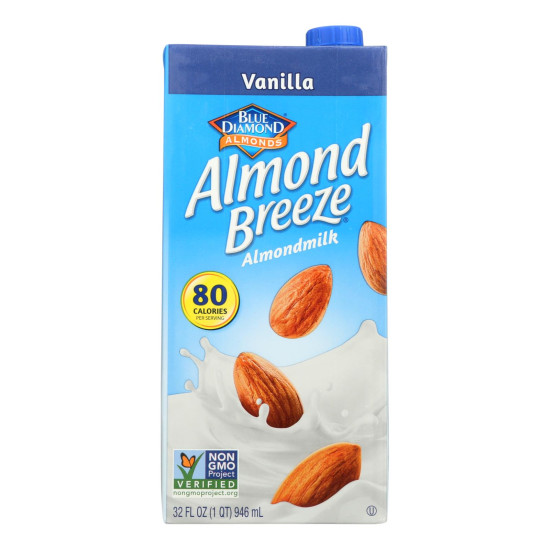 Almond Breeze - Almond Milk - Vanilla - Case Of 12 - 32 Fl Oz.idx HG0933994