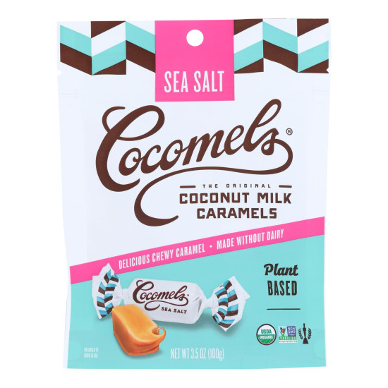 Cocomel - Organic Coconut Milk Caramels - Sea Salt - Case Of 6 - 3.5 Oz.idx HG1785757