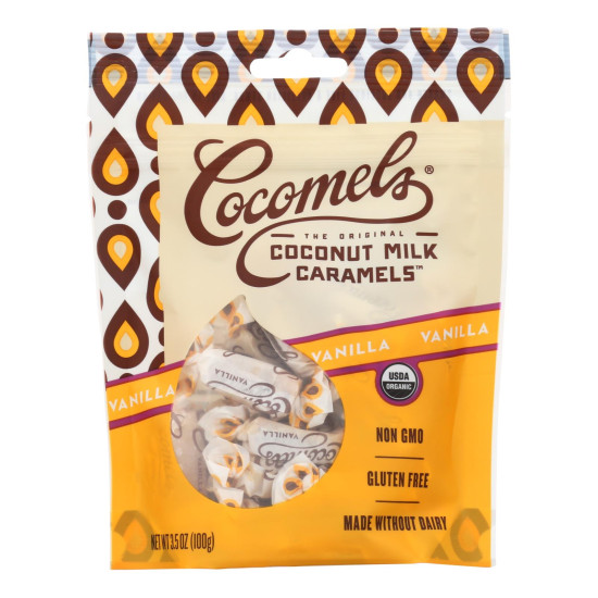 Cocomel - Organic Coconut Milk Caramels - Vanilla - Case Of 6 - 3.5 Oz.idx HG1785773