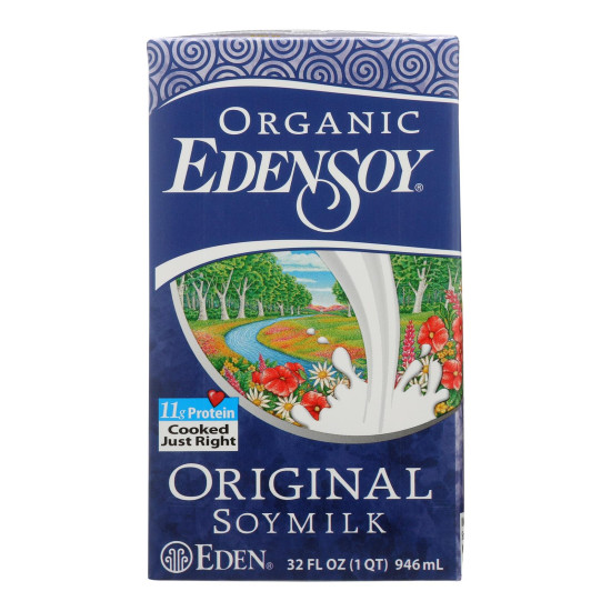 Eden Foods Eden Soy Organic Original Soymilk - Case Of 12 - 32 Fl Oz.idx HG0683961