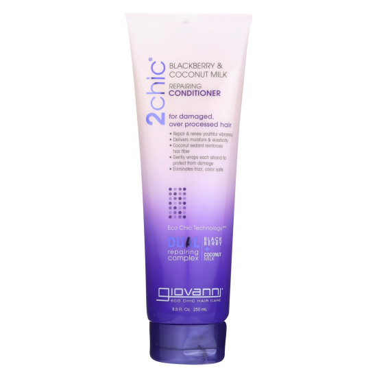 Giovanni Hair Care Products Conditioner - 2chic - Ultra Repair - Blackberry And Coconut Milk - 8.5 Ozidx HG1626712