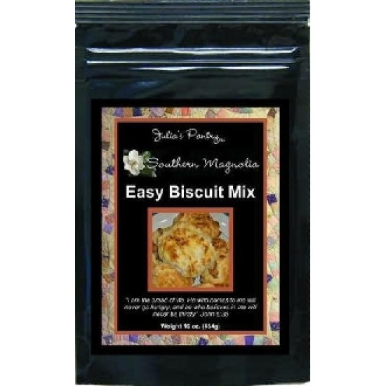 Julias Southern Magnolia JP207 18 oz Buttermilk Drop Biscuits Mix with Reclosable Bagsog JLSF1108