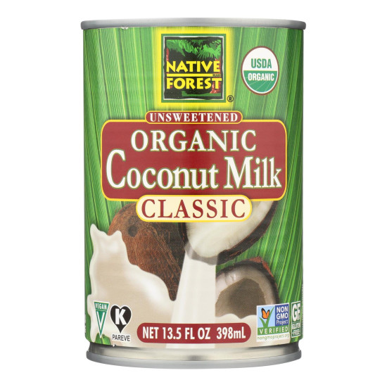 Native Forest Organic Classic - Coconut Milk - Case Of 12 - 13.5 Fl Oz.idx HG0177113