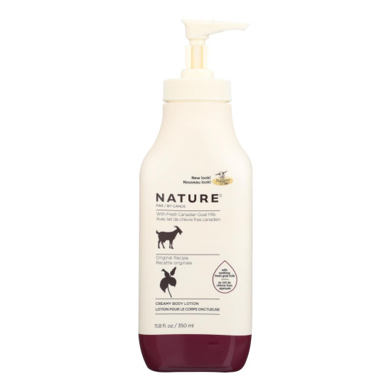 Nature By Canus Lotion - Goats Milk - Nature - Original Formula - 11.8 Ozidx HG1554690