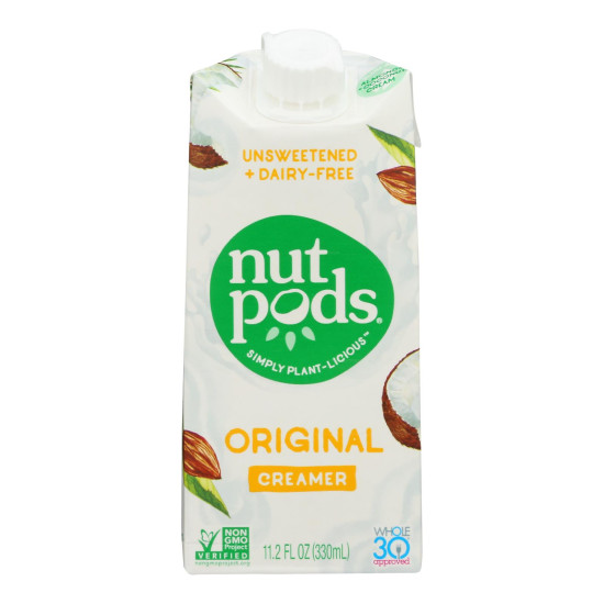 Nutpods - Non-dairy Creamer Original Unsweetened - Case Of 12 - 11.2 Fl Oz.idx HG1940832