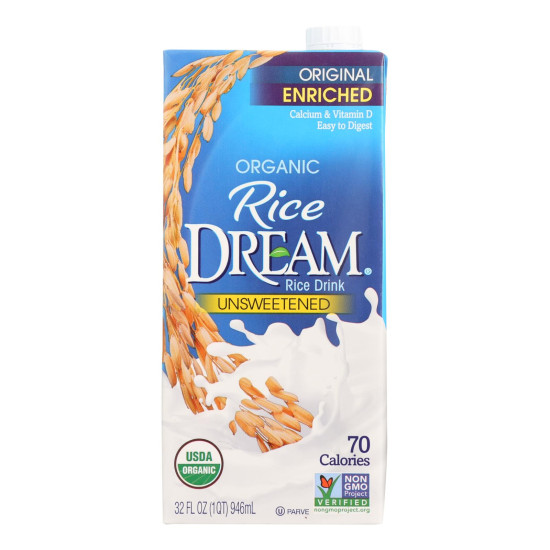 Rice Dream Organic Rice Drink - Original - Case Of 12 - 32 Fl Oz.idx HG1012343