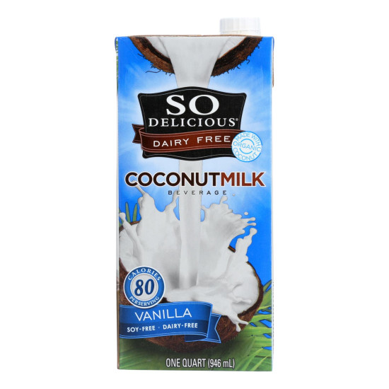 So Delicious Coconut Milk Beverage - Vanilla - Case Of 12 - 32 Fl Oz.idx HG0337097